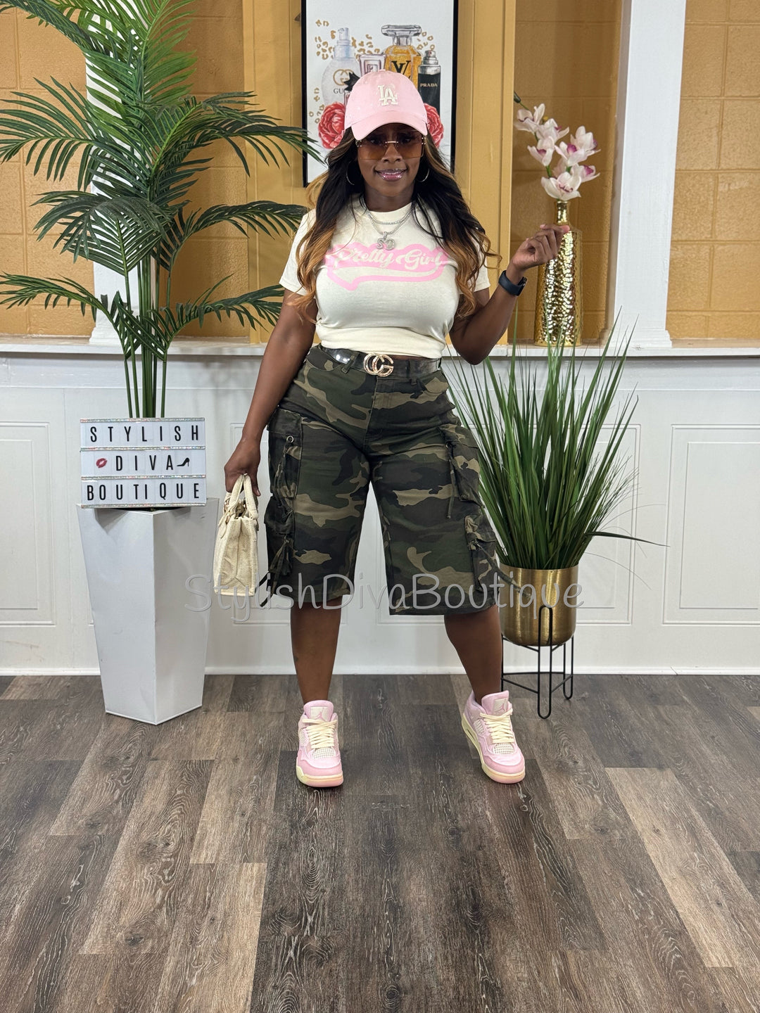 Casual Flex Camo Jorts up to 3XL
