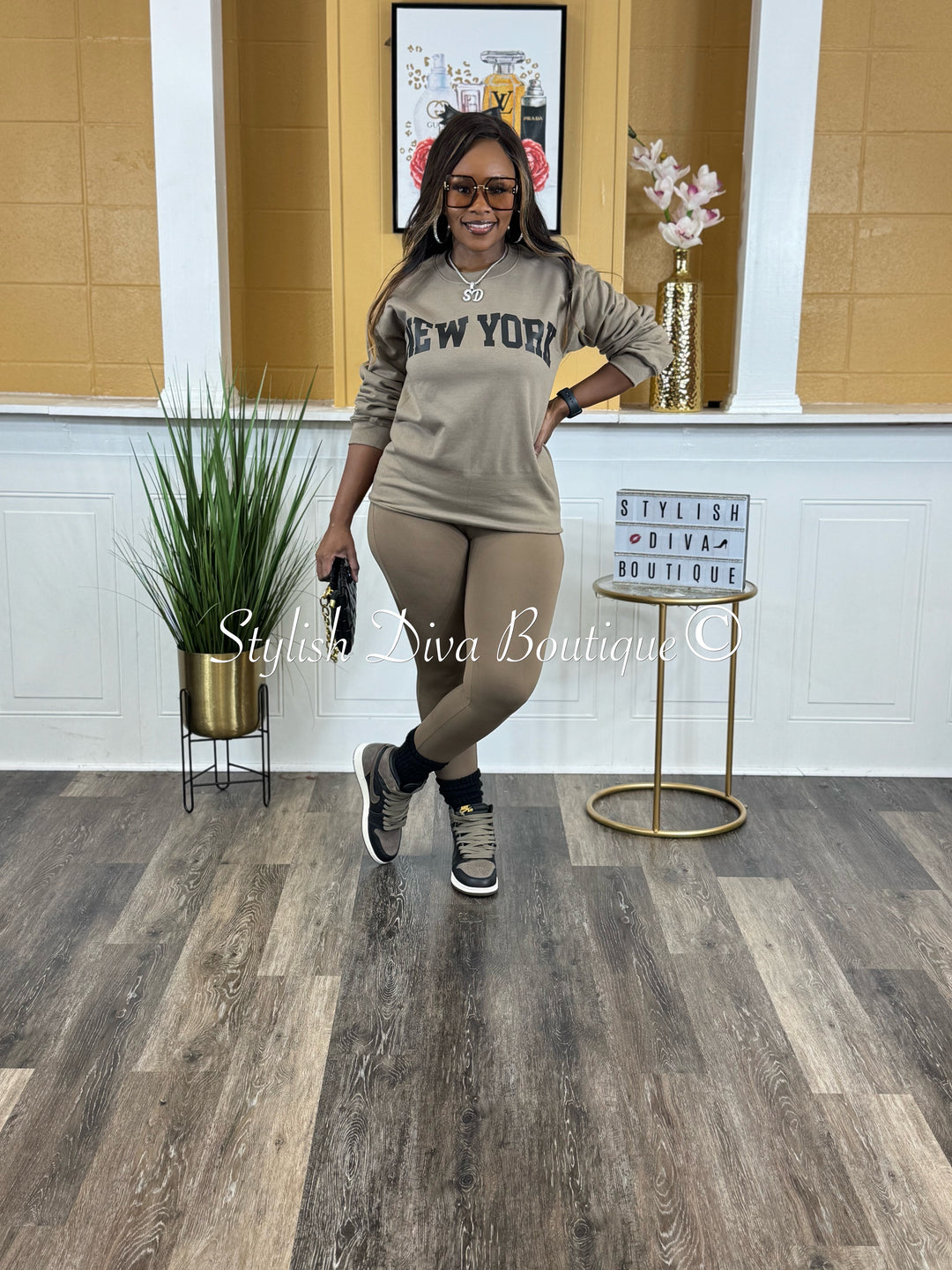 Butter Soft Microfiber Leggings up to 3XL (Mocha)