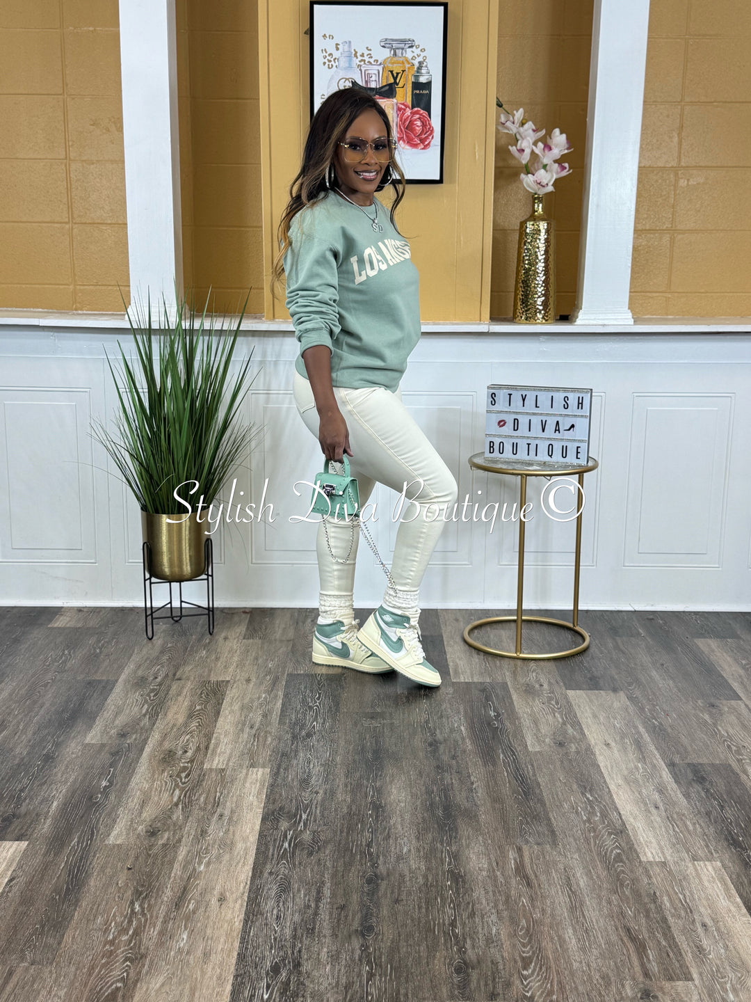 So Curvy Stretch Skinny Jeans up to 2XL (Cream)