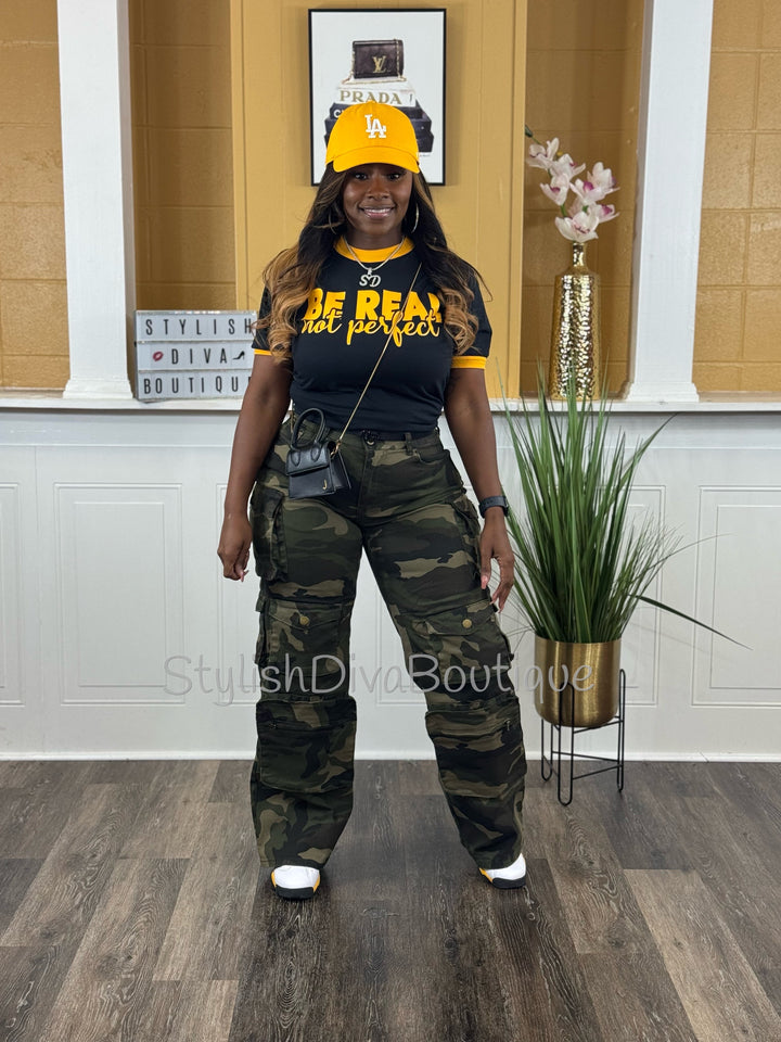 Stand Out Camo Cargo Pants