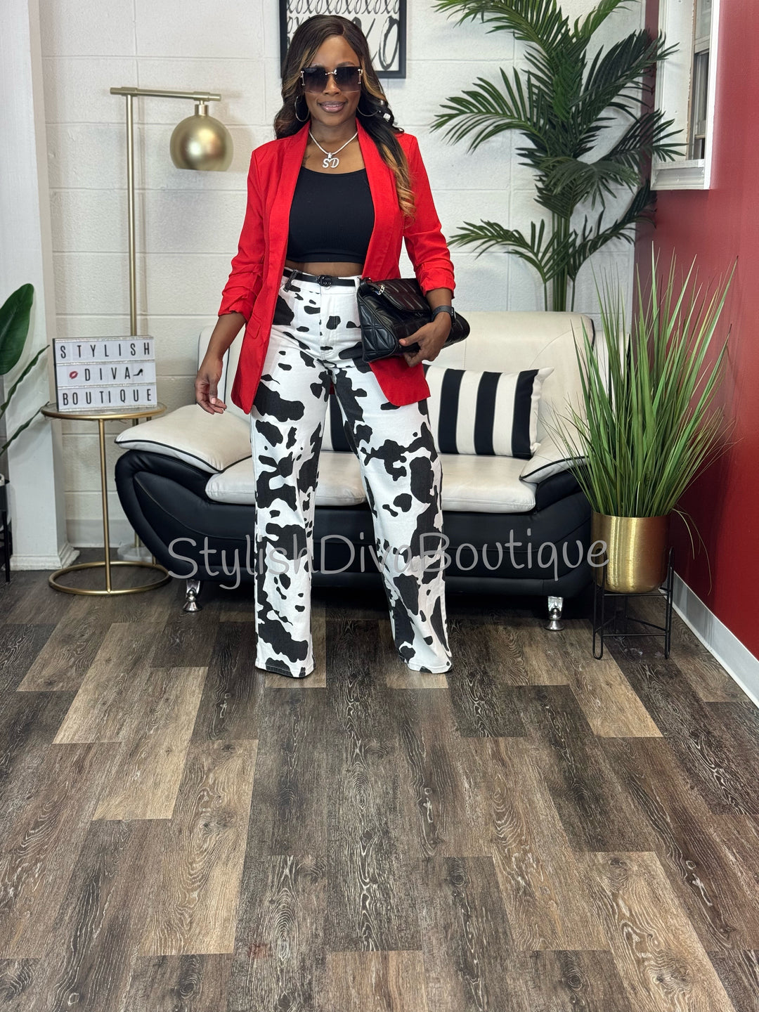 Midnight Rodeo Statement Jeans (Black)