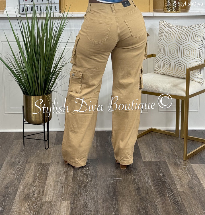 Best Kept Secret Cargo Pants up to 3XL (Khaki)