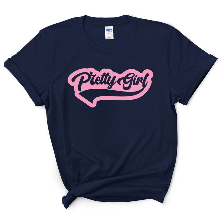 Pretty Girl T-Shirt (Pink Print)