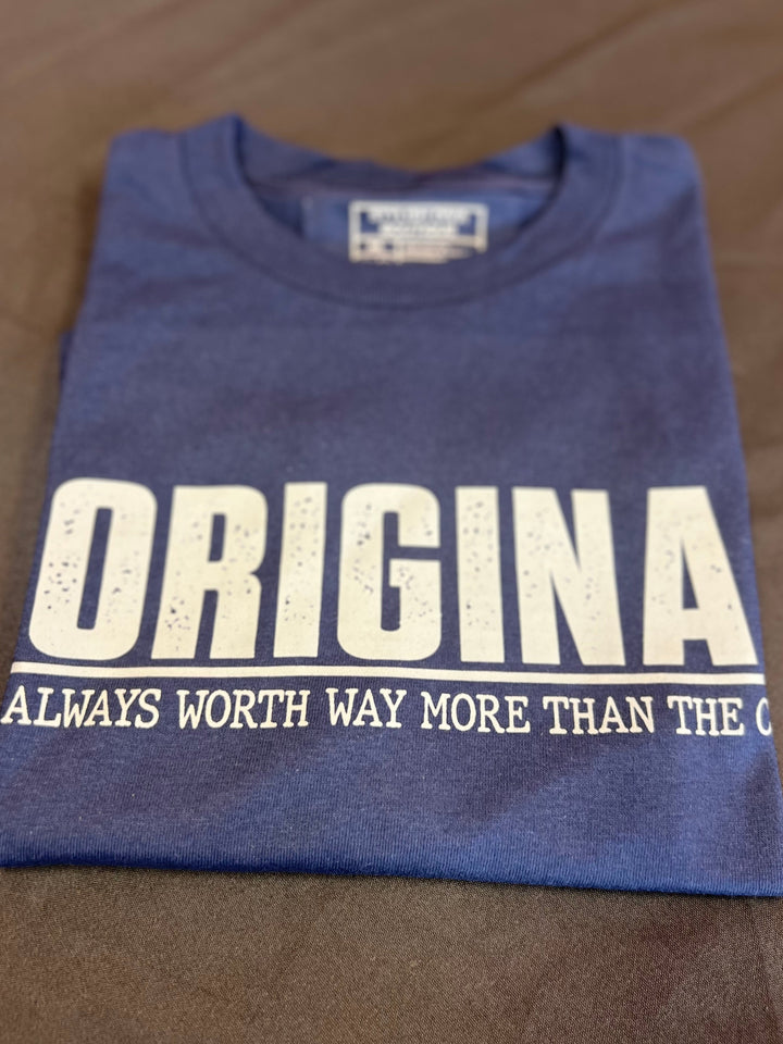 Stay ORIGINAL Graphic Tee (Grey Print)