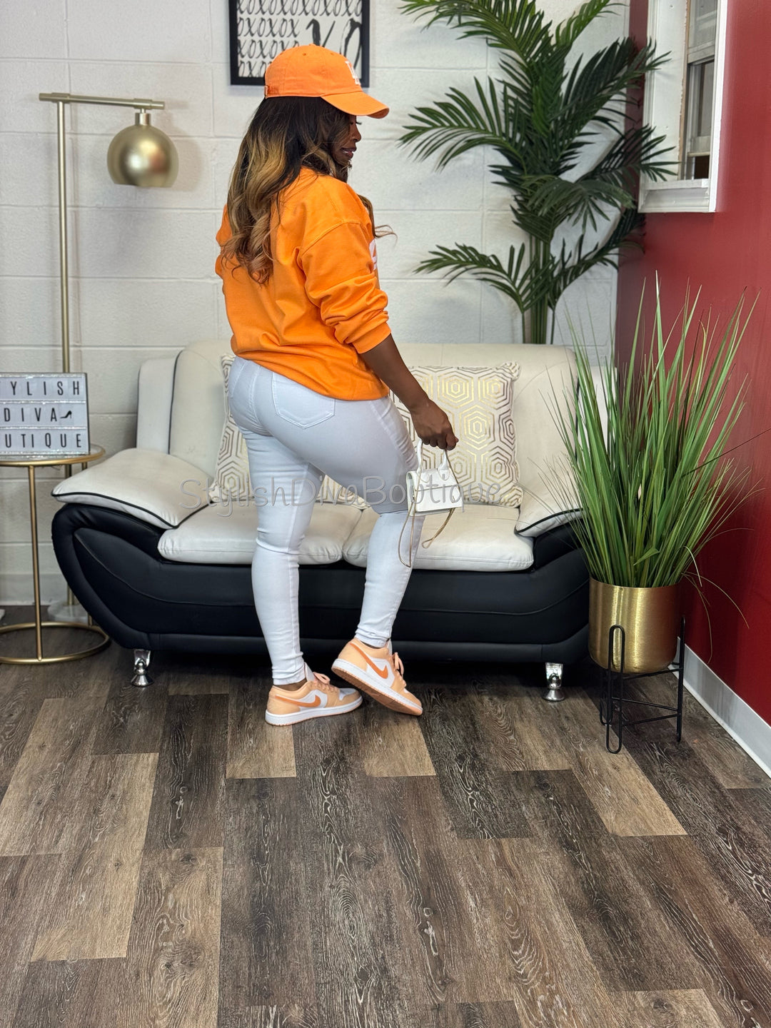 So Curvy Signature Skinny Jeans up to 2XL (White)