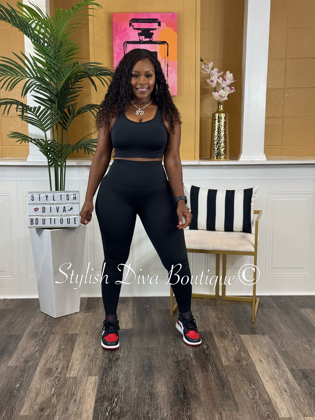 Totally Cute Active Set (Black)