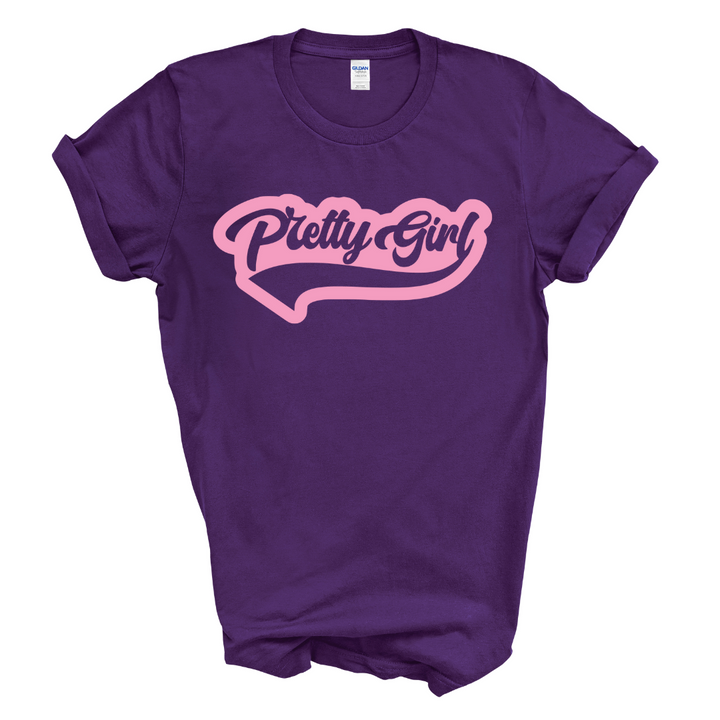 Pretty Girl T-Shirt (Pink Print)