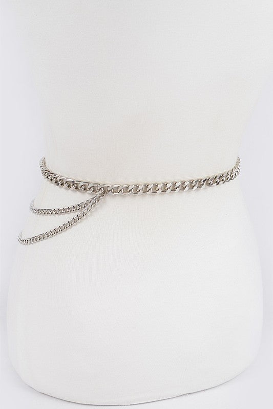 Small Chain Buckle Belt