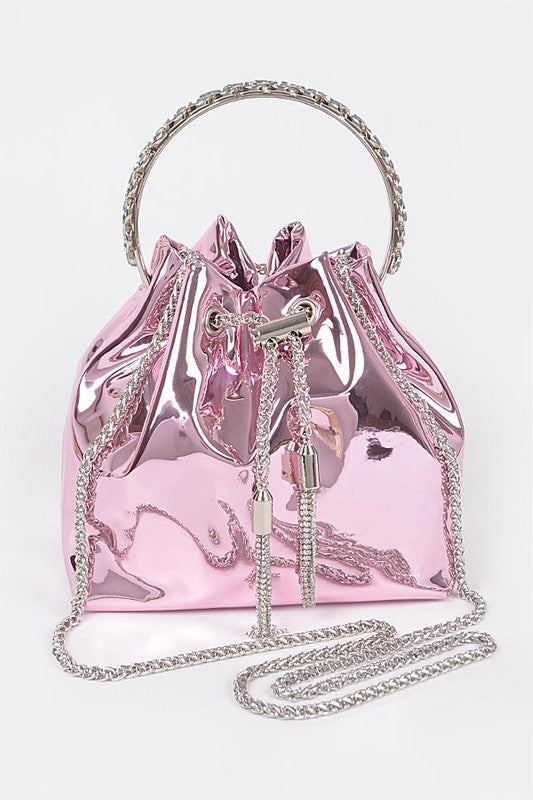 Chrome Bucket Bag