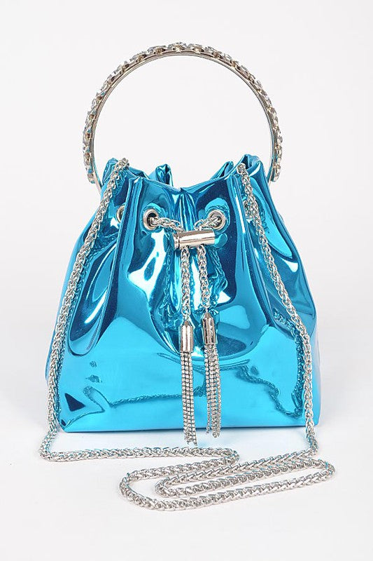 Chrome Bucket Bag