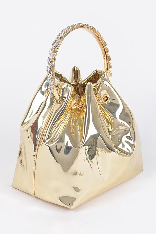 Chrome Bucket Bag