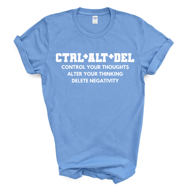 CTRL+ALT+DEL T-Shirt (White Print)