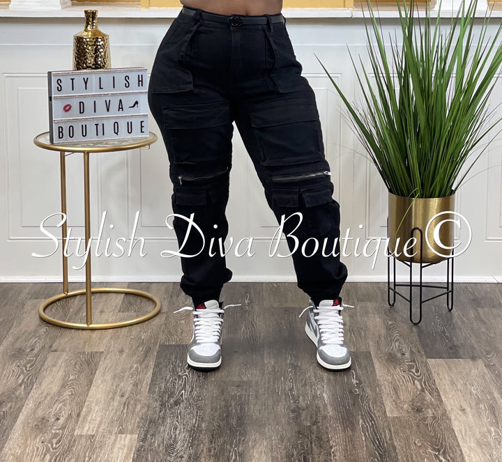 Ms Commander Joggers (Black)