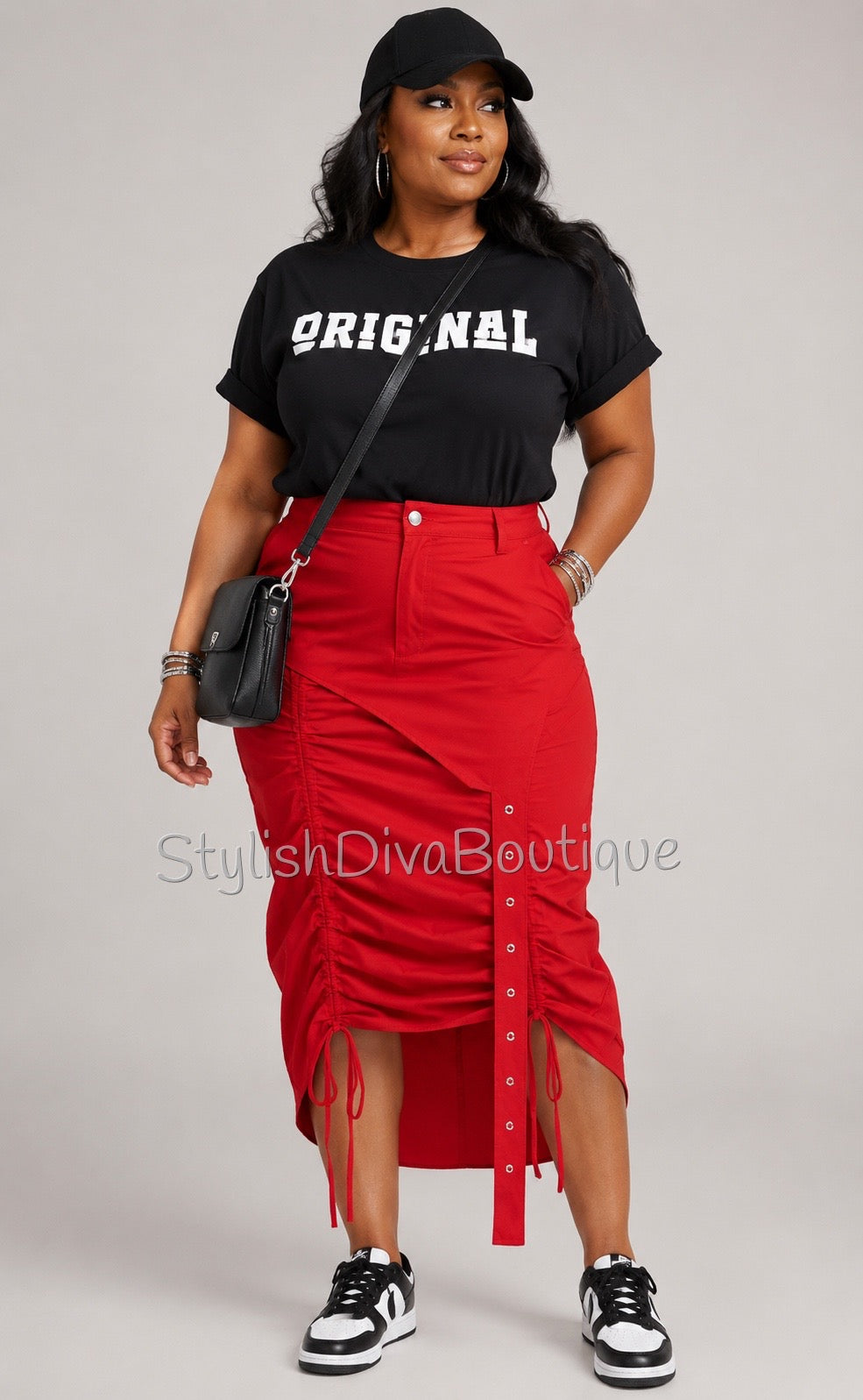 ORIGINAL Signature Graphic Tee (Black Shirt/White Print)
