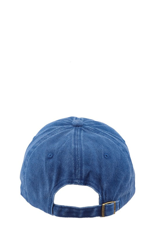 LA 3D Embroidery Pigment Baseball Cap