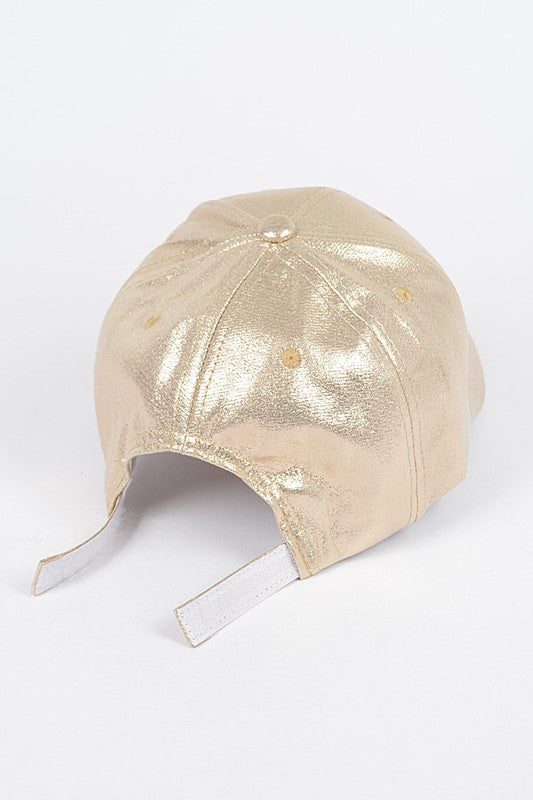 Metallic Cap -  Various Colors