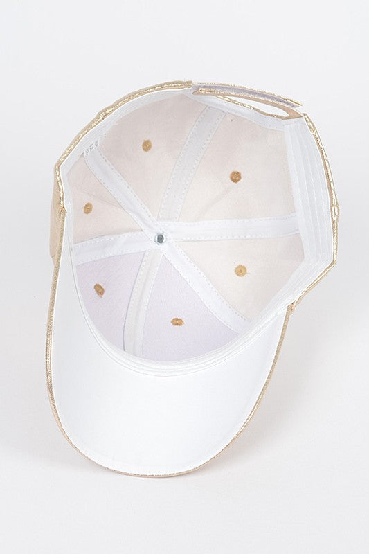 Metallic Cap -  Various Colors