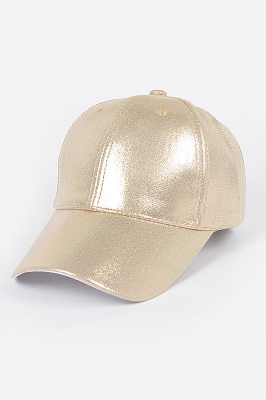 Metallic Cap -  Various Colors