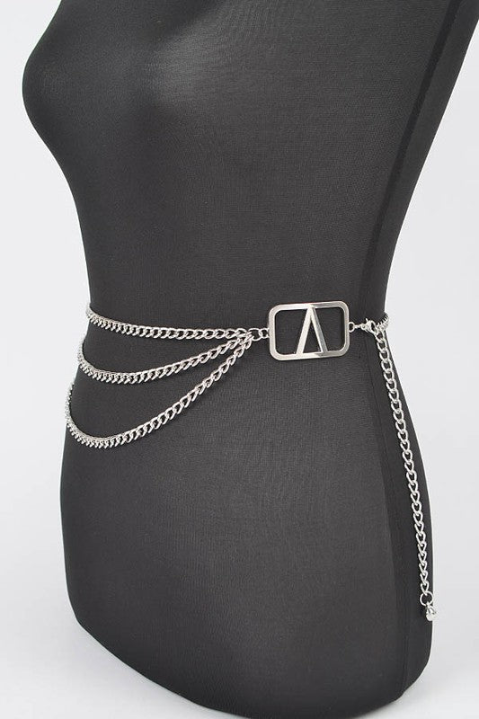 V-Box Multilayer Chain Belt - Regular Size