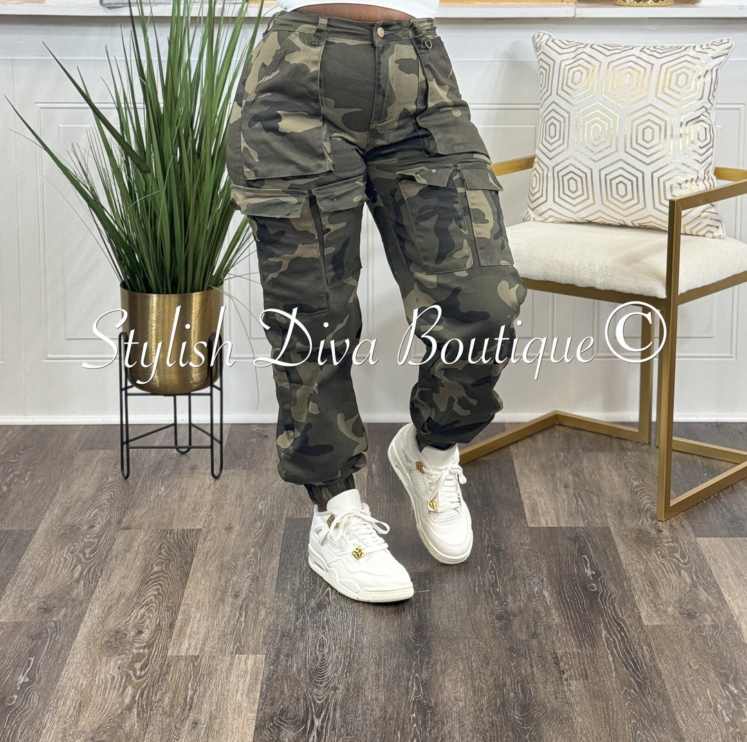 Major Feels Camo Joggers