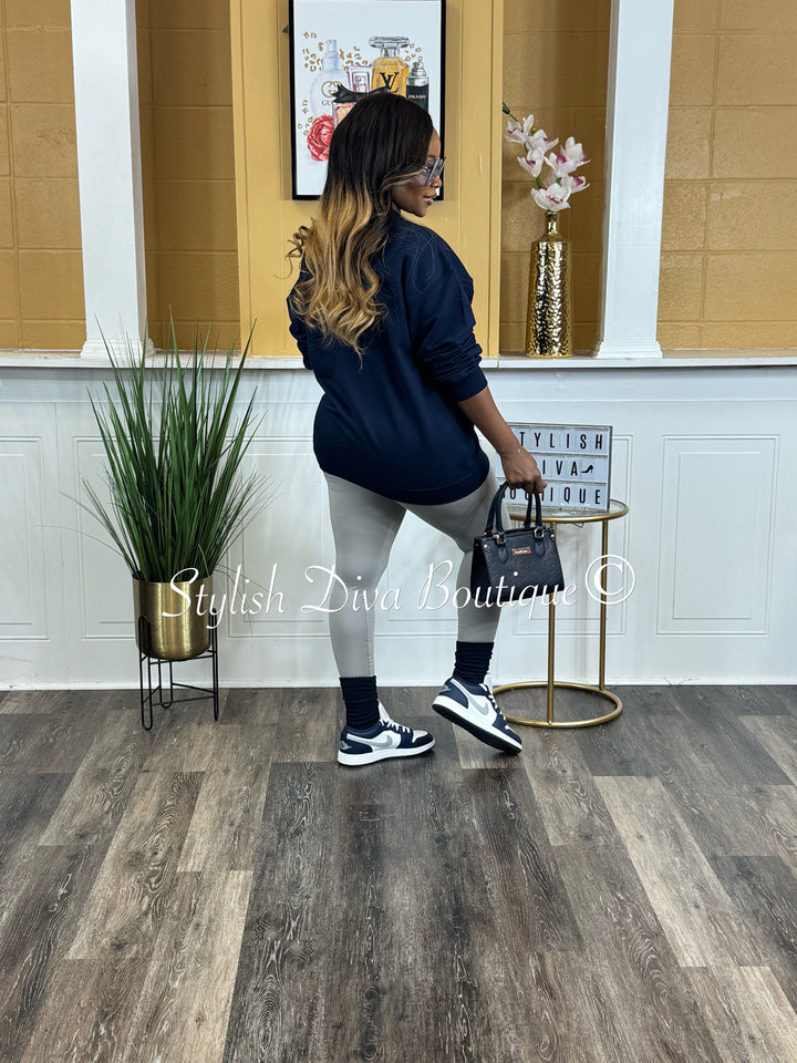 Butter Soft Microfiber Leggings up to 3XL (Light Grey)