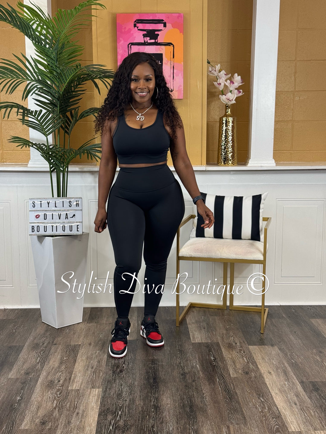 Totally Cute Active Set (Black)