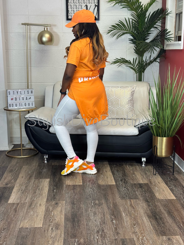 ORIGINAL Signature Graphic Tee (Tangerine Orange)