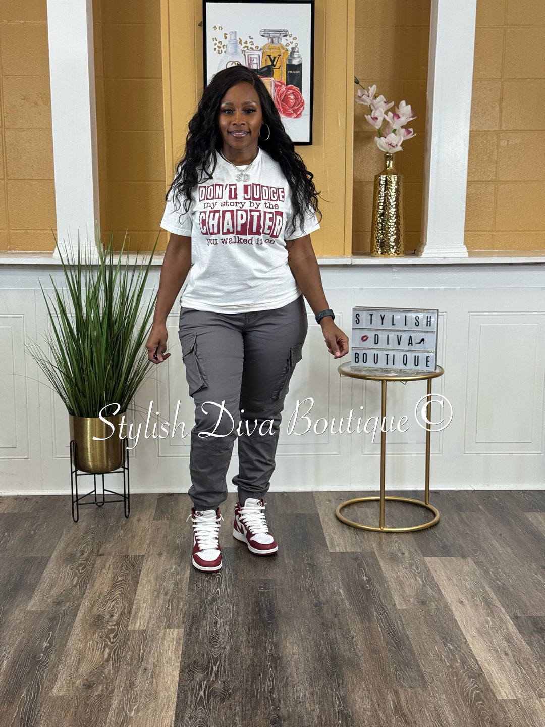 Kima Cargo Joggers (Dark Grey)