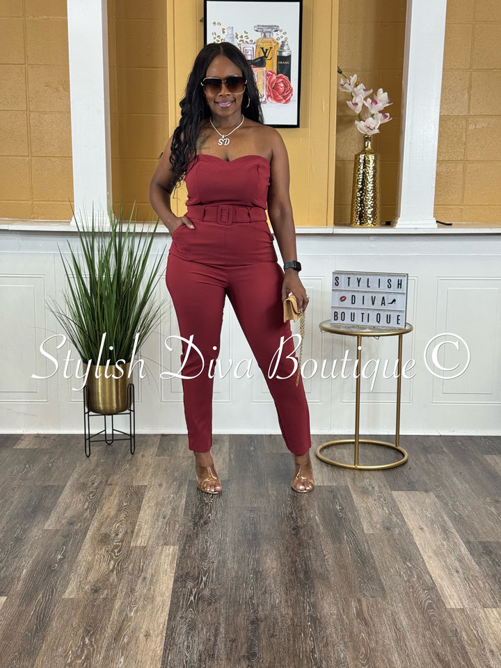 Xavia Jumper (Burgundy)