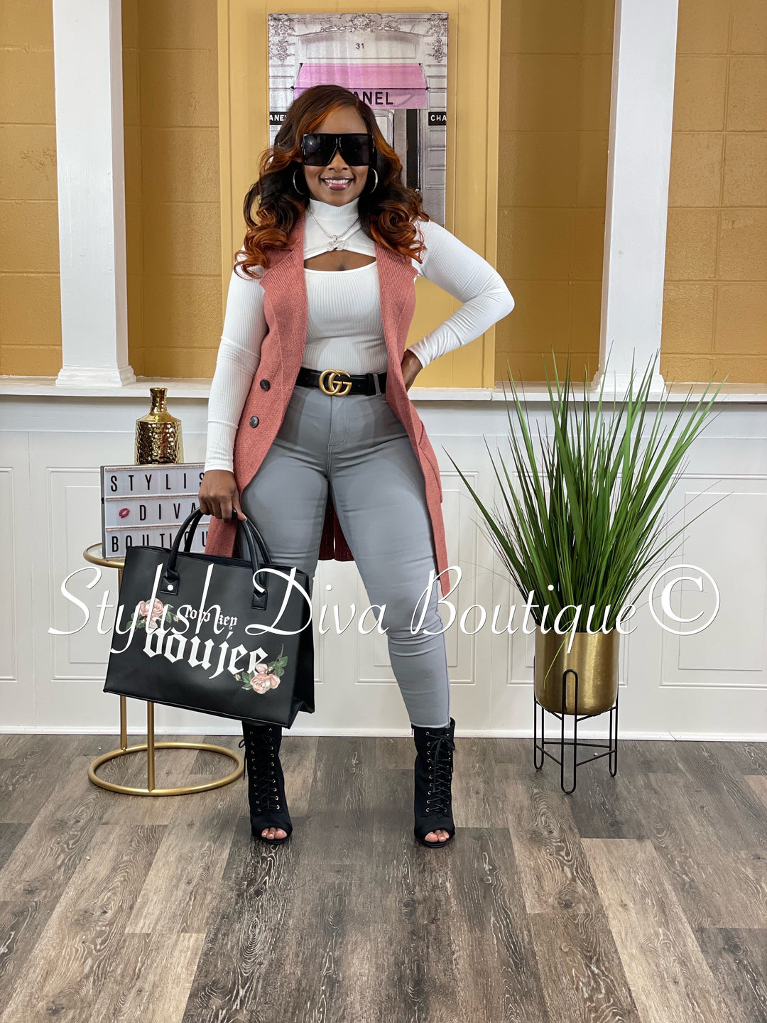 So Curvy Stretch Skinny Jeans up to 2XL (Light Grey)