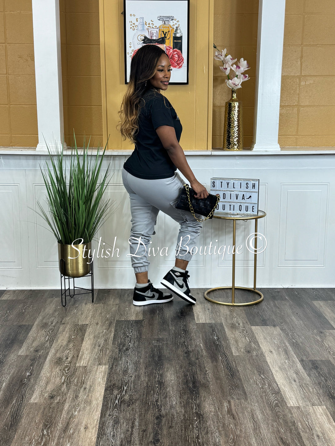 Stay ORIGINAL Graphic Tee (Grey Print)