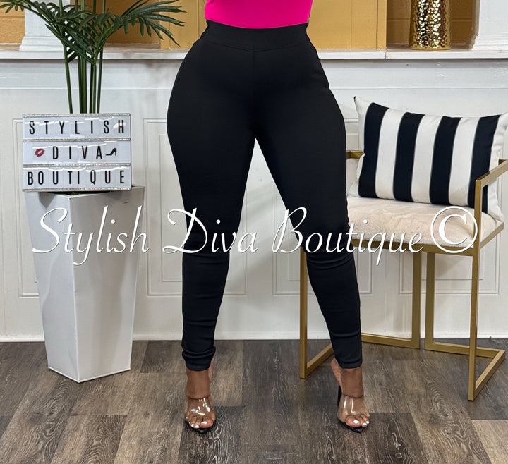 Stallion Bandage Leggings (Black)