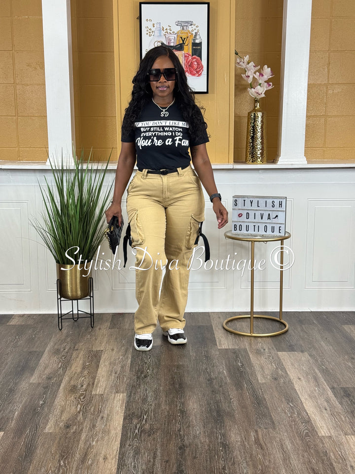 Power Play Cargo Pants (Khaki/Black)