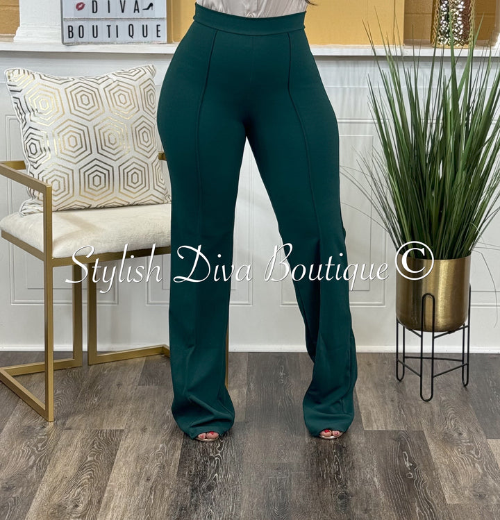 Gina Pants (Hunter Green)