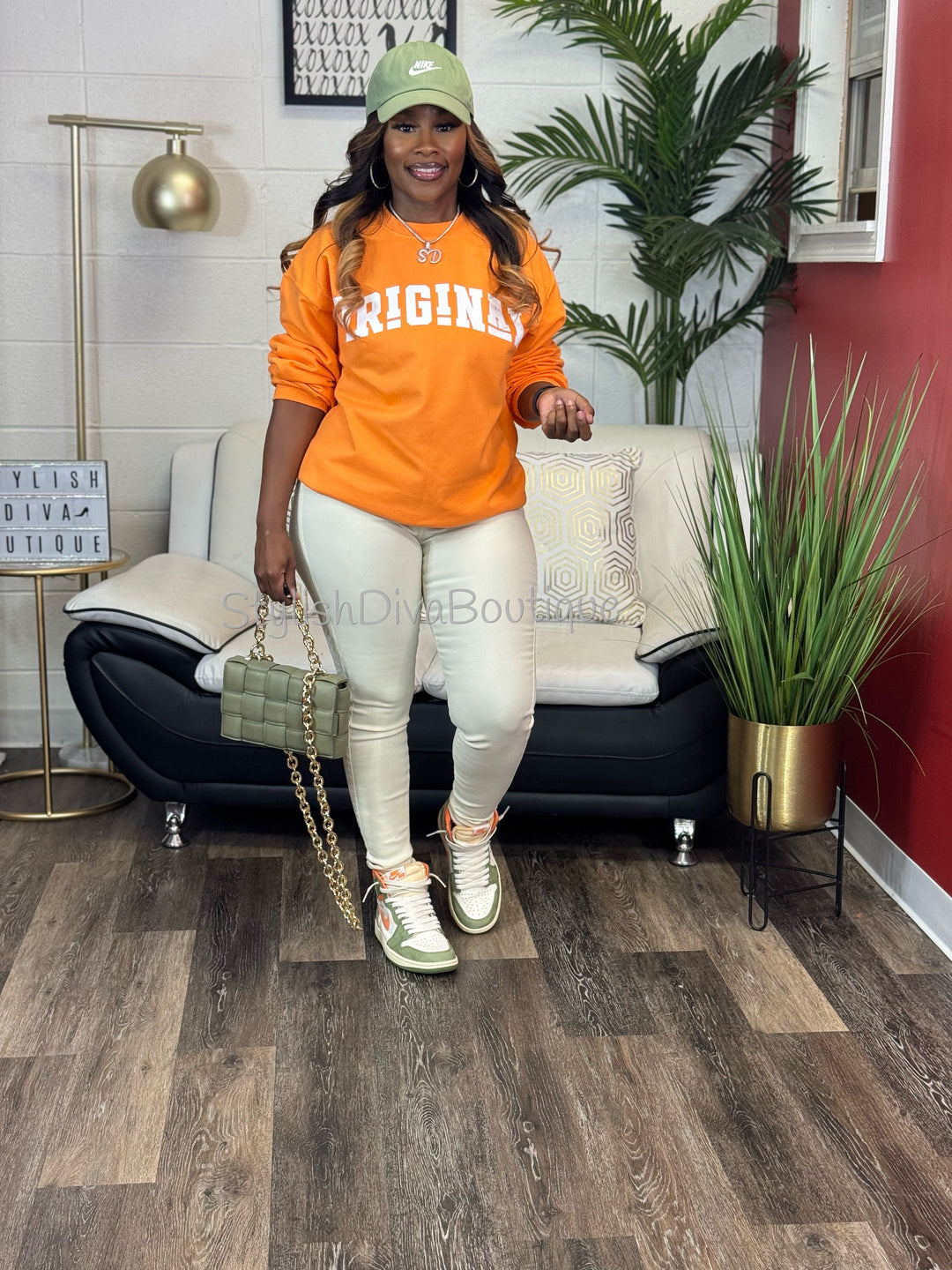 So Curvy Signature Skinny Jeans up to 2XL (Cream)