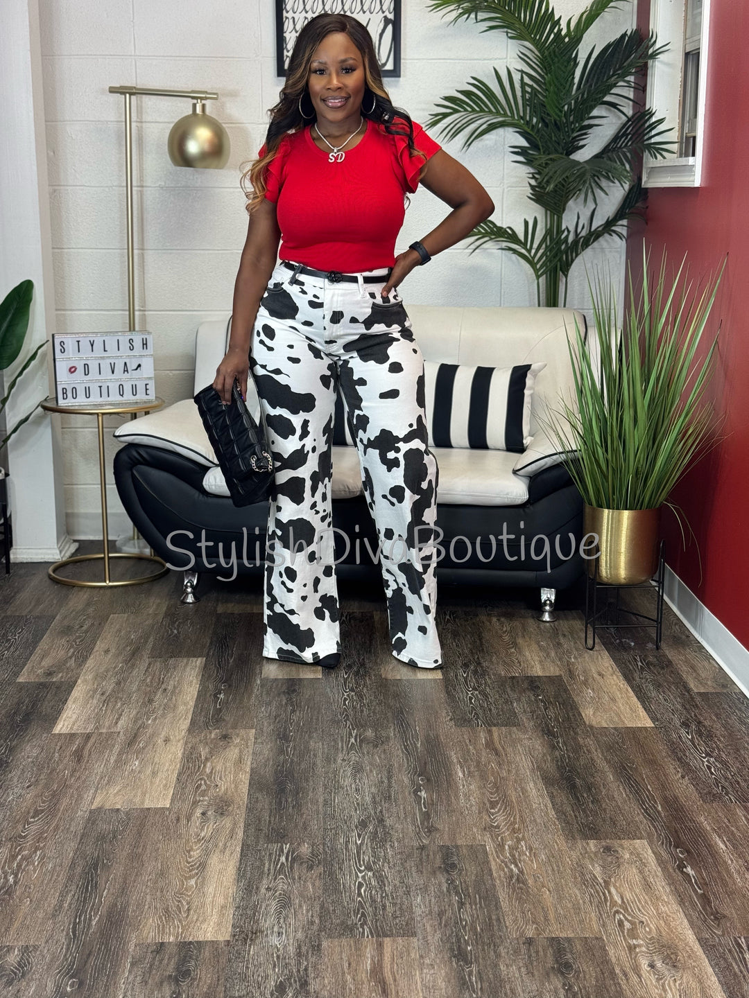 Midnight Rodeo Statement Jeans (Black)