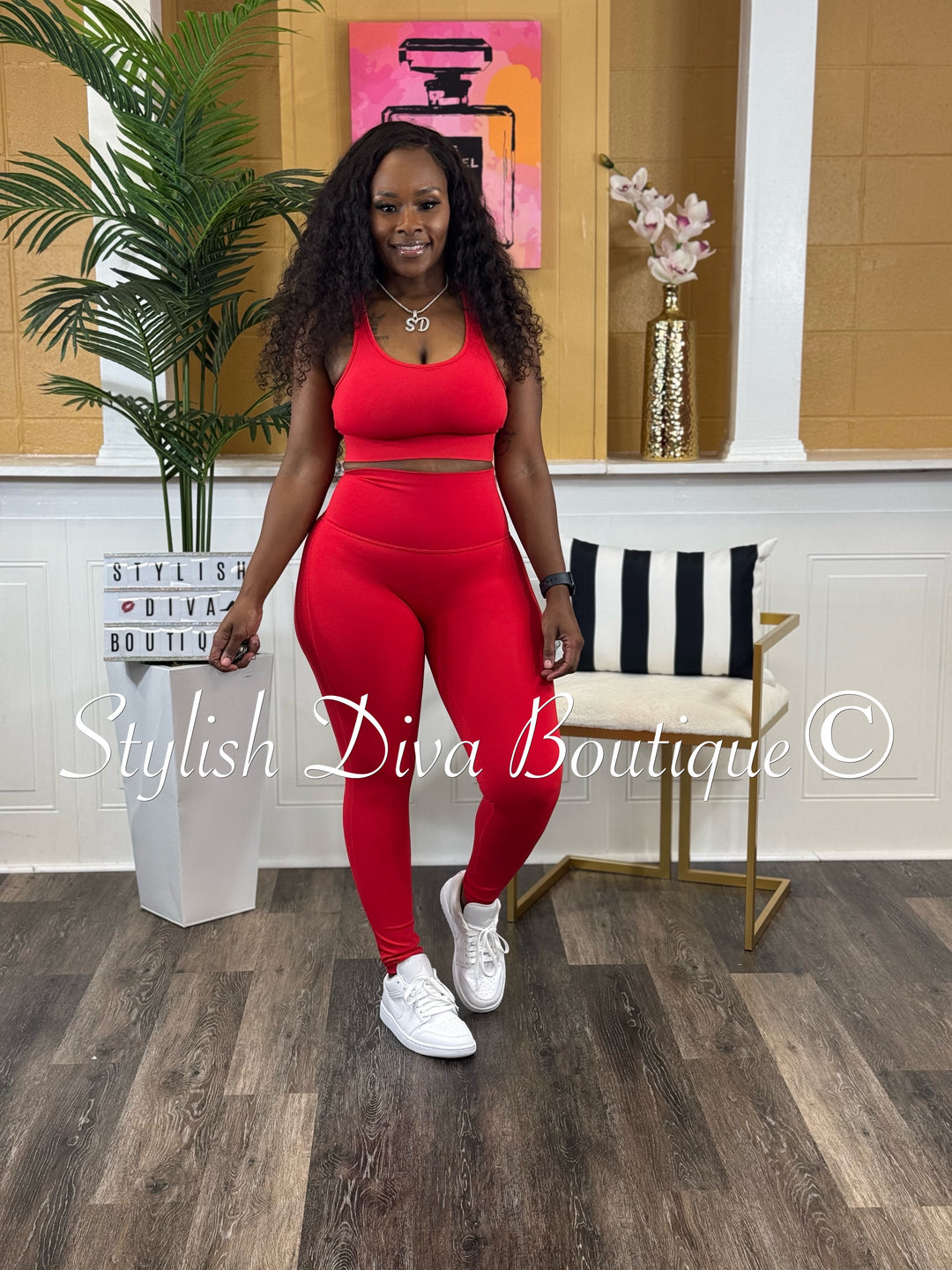 Totally Cute Active Set (Red)