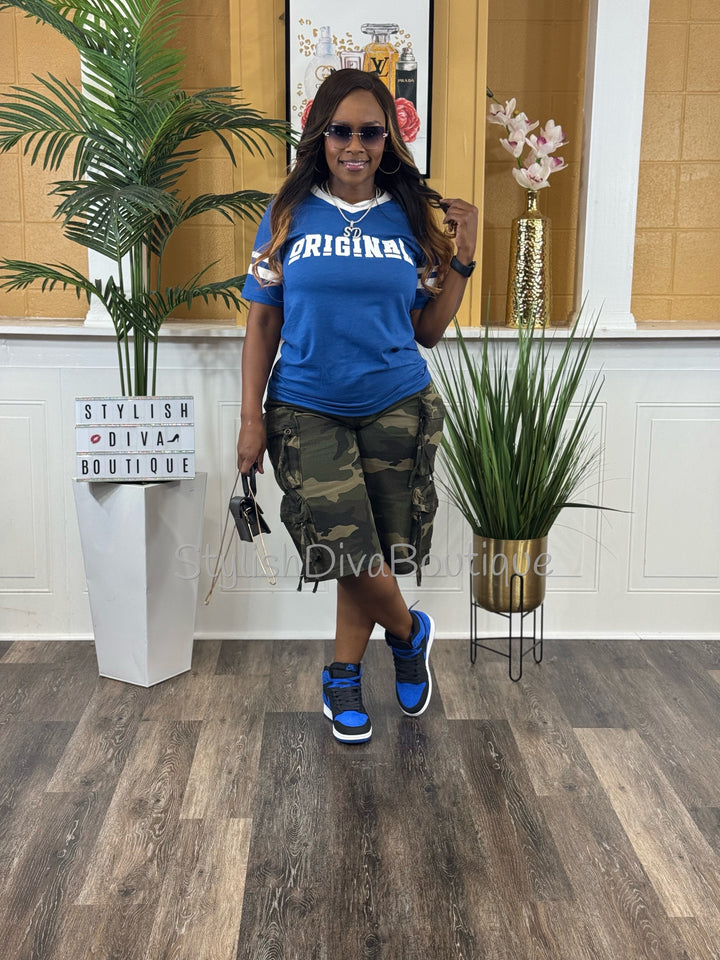 ORIGINAL Varsity Tee (True Blue)
