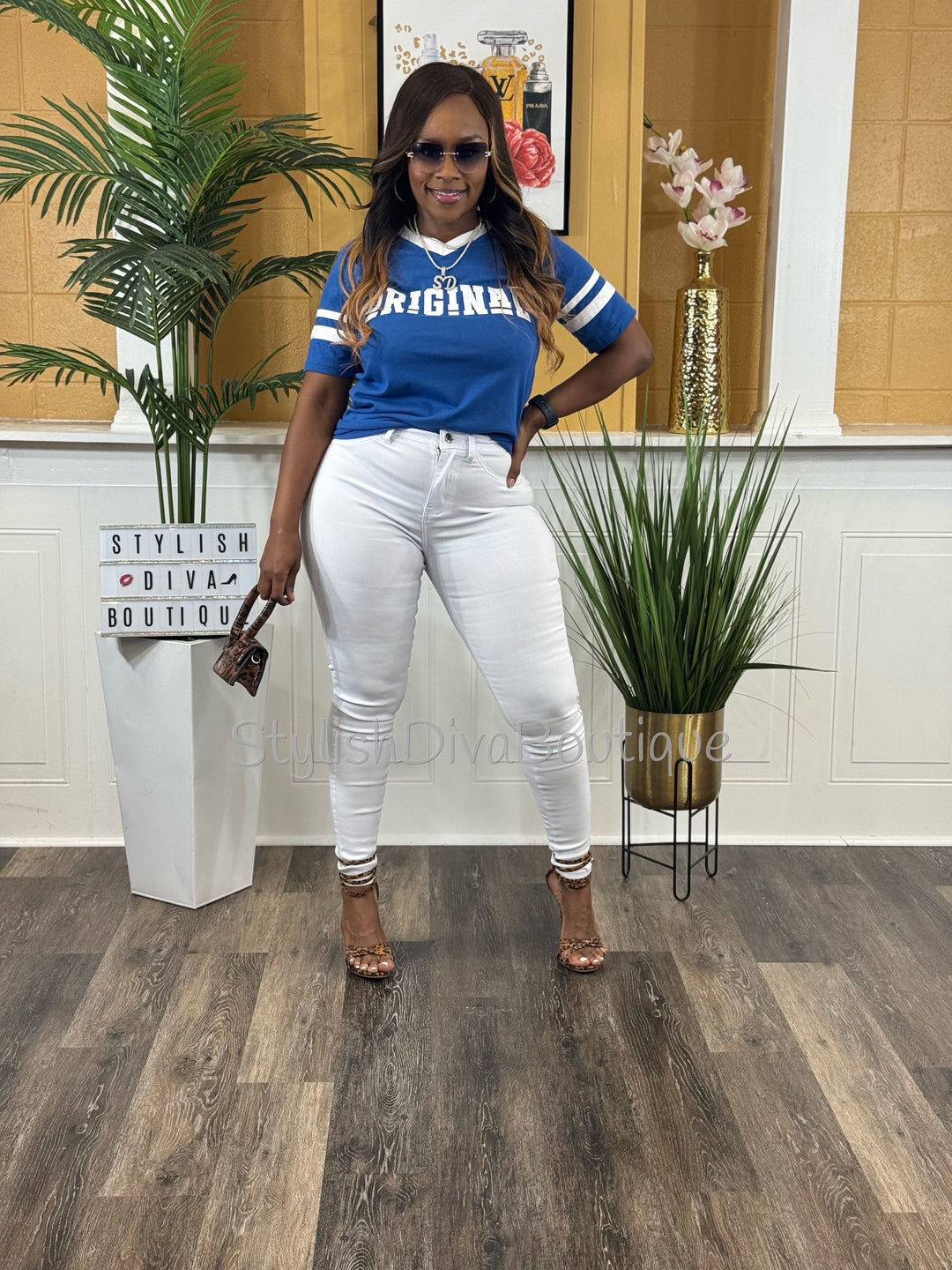 ORIGINAL Varsity Tee (True Blue)