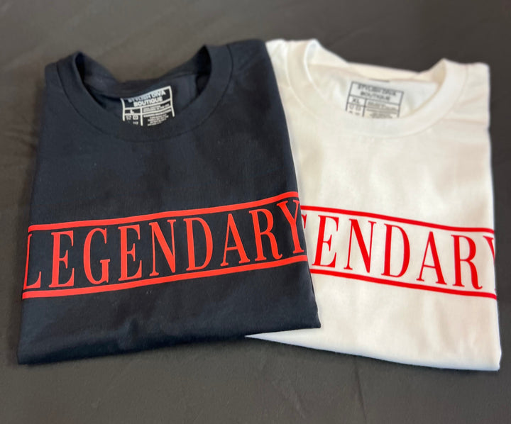 LEGENDARY Graphic Tee (Red Print)
