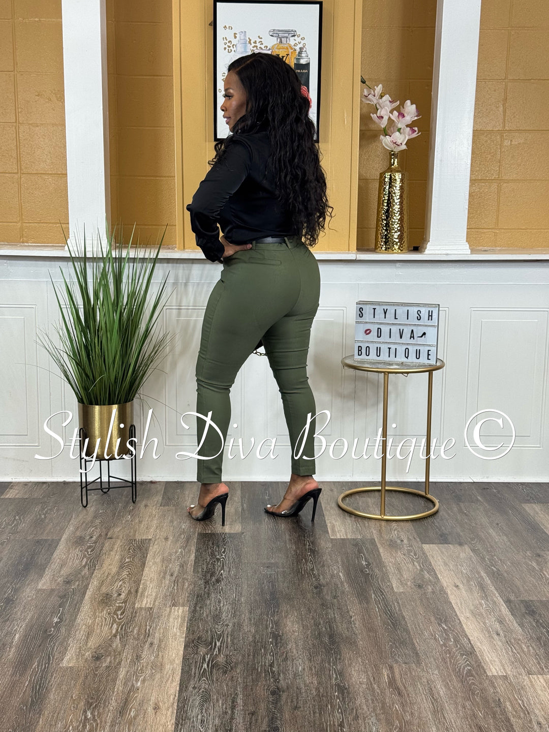 Ambition Dress Pants (Olive)