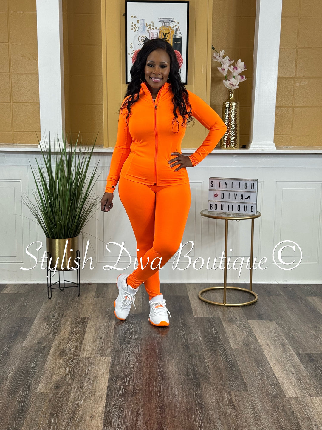 Flex Appeal Active Set (Neon Orange)