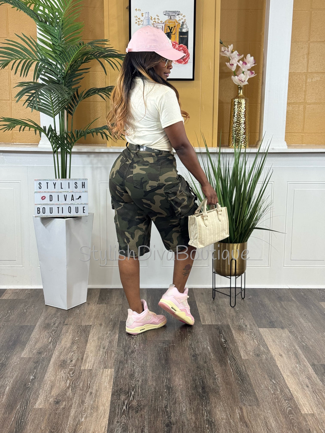 Casual Flex Camo Jorts up to 3XL