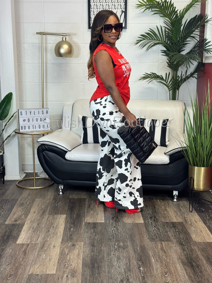 To All The Ladies With Style &amp; Grace T-Shirt (White Print)