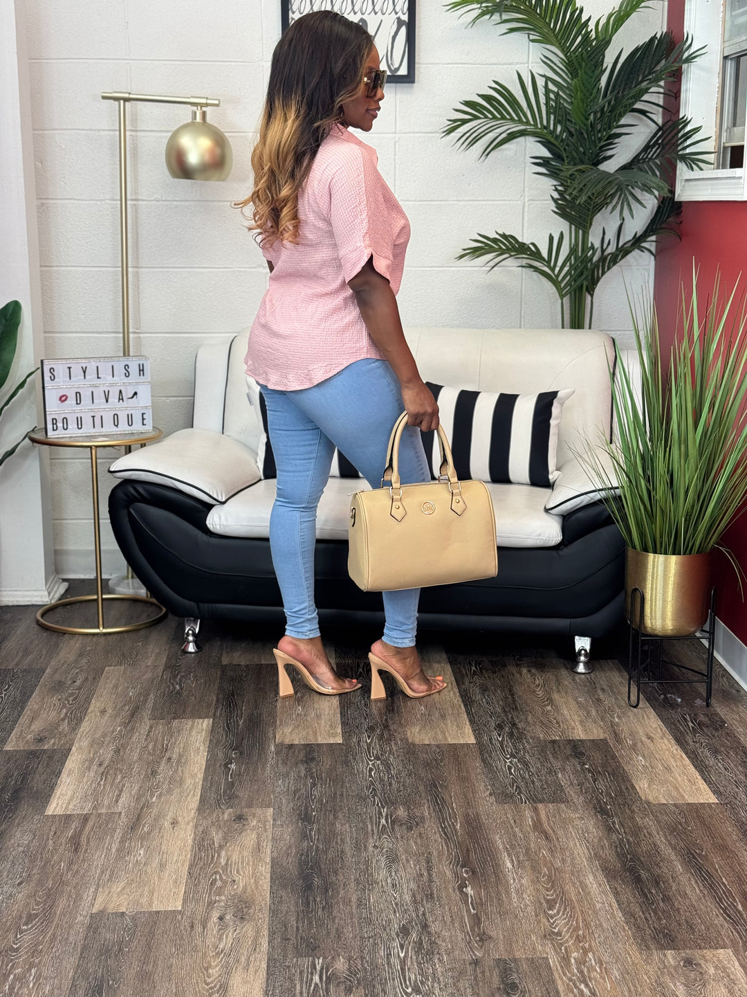 Soft Life Pants Set (Mauve)