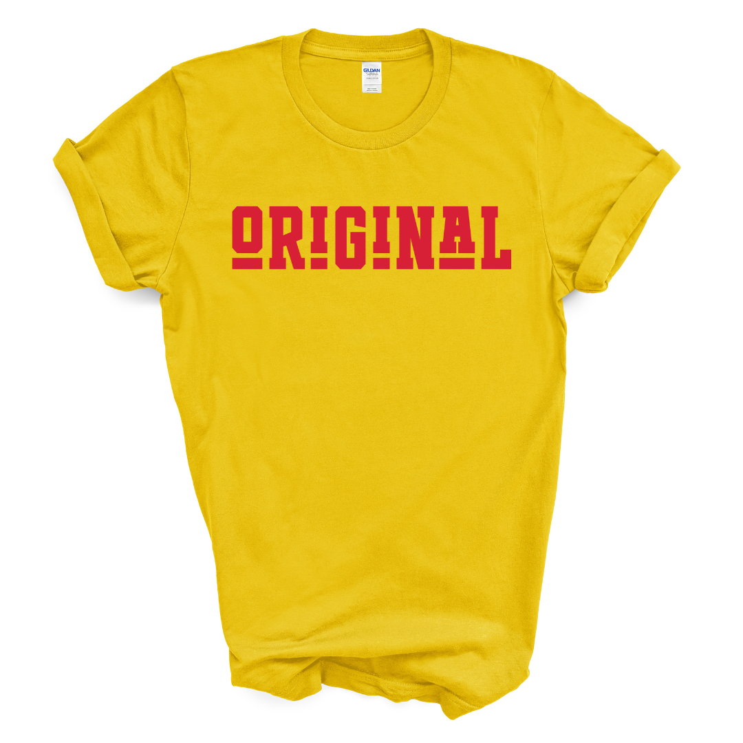 ORIGINAL T-Shirt (Red Print)
