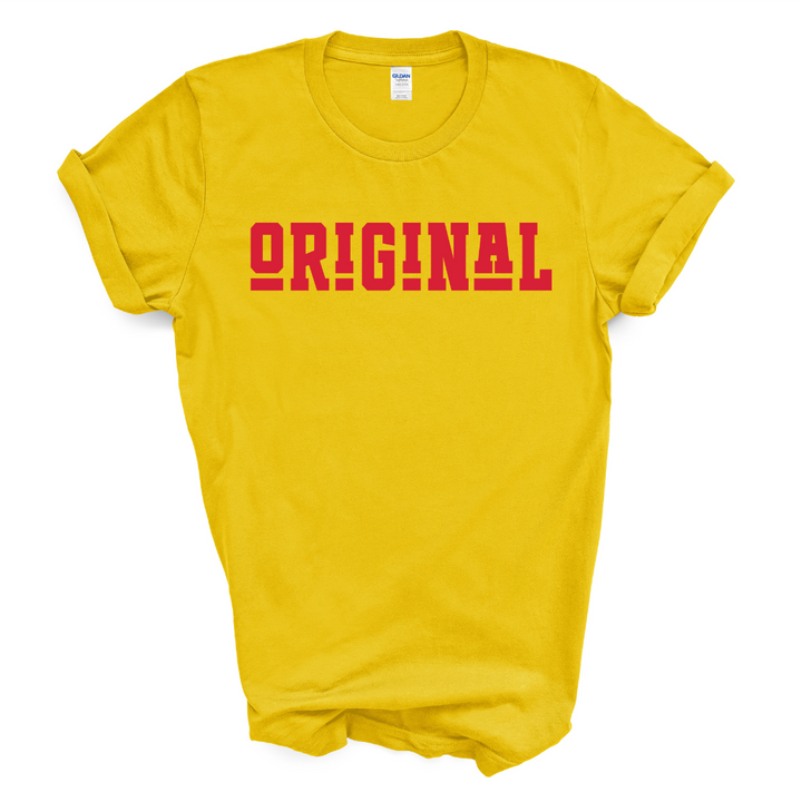 ORIGINAL T-Shirt (Red Print)