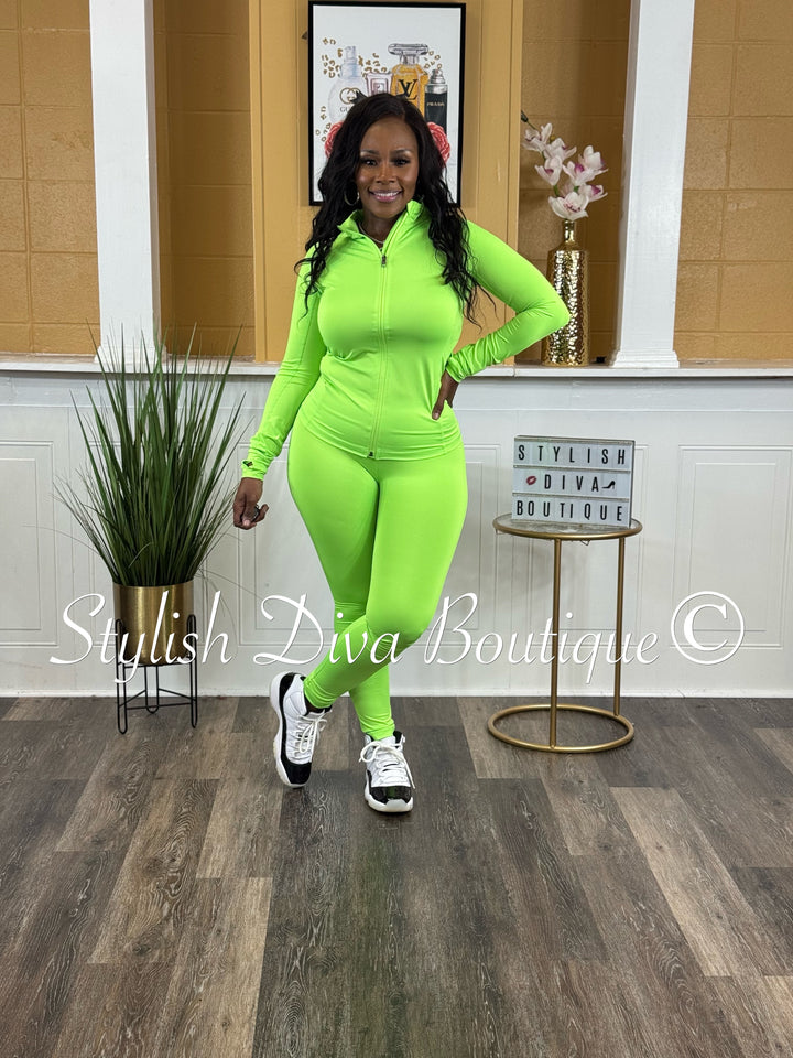 Flex Appeal Active Set (Neon Lime)