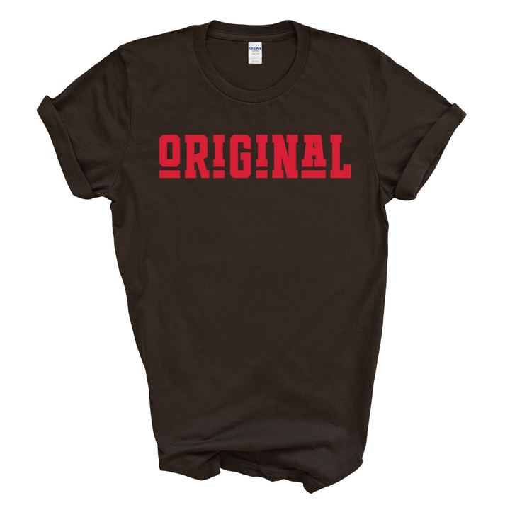 ORIGINAL T-Shirt (Red Print)