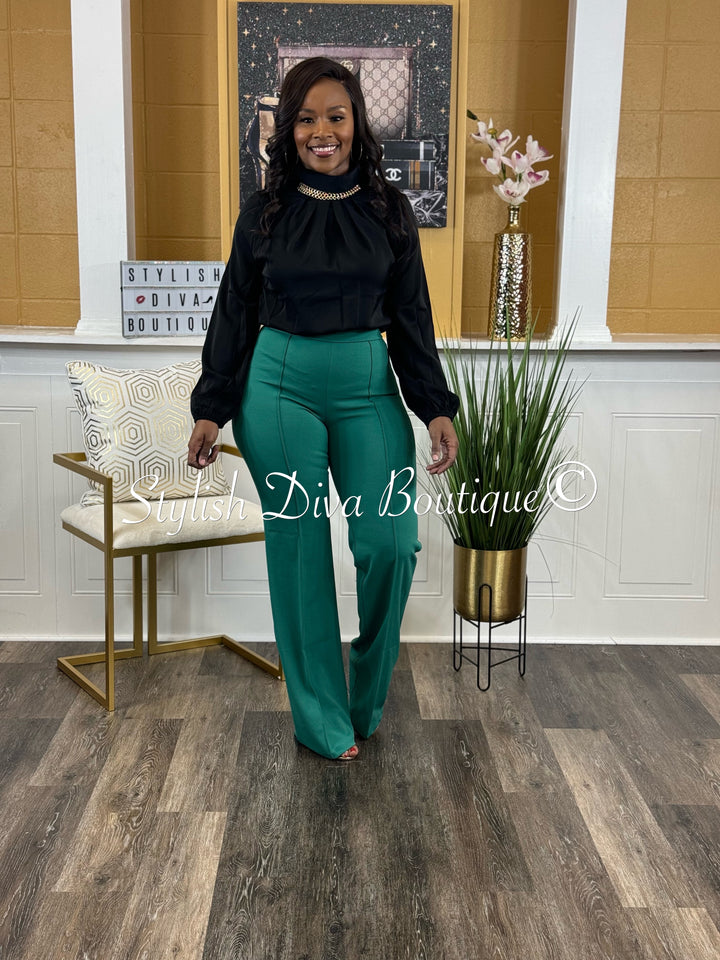 Gina Pants (Shamrock Green)